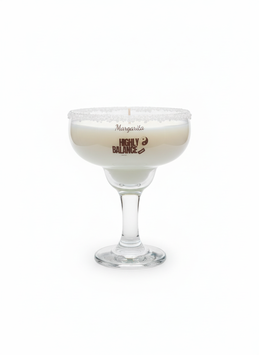 Margarita Glass Candle